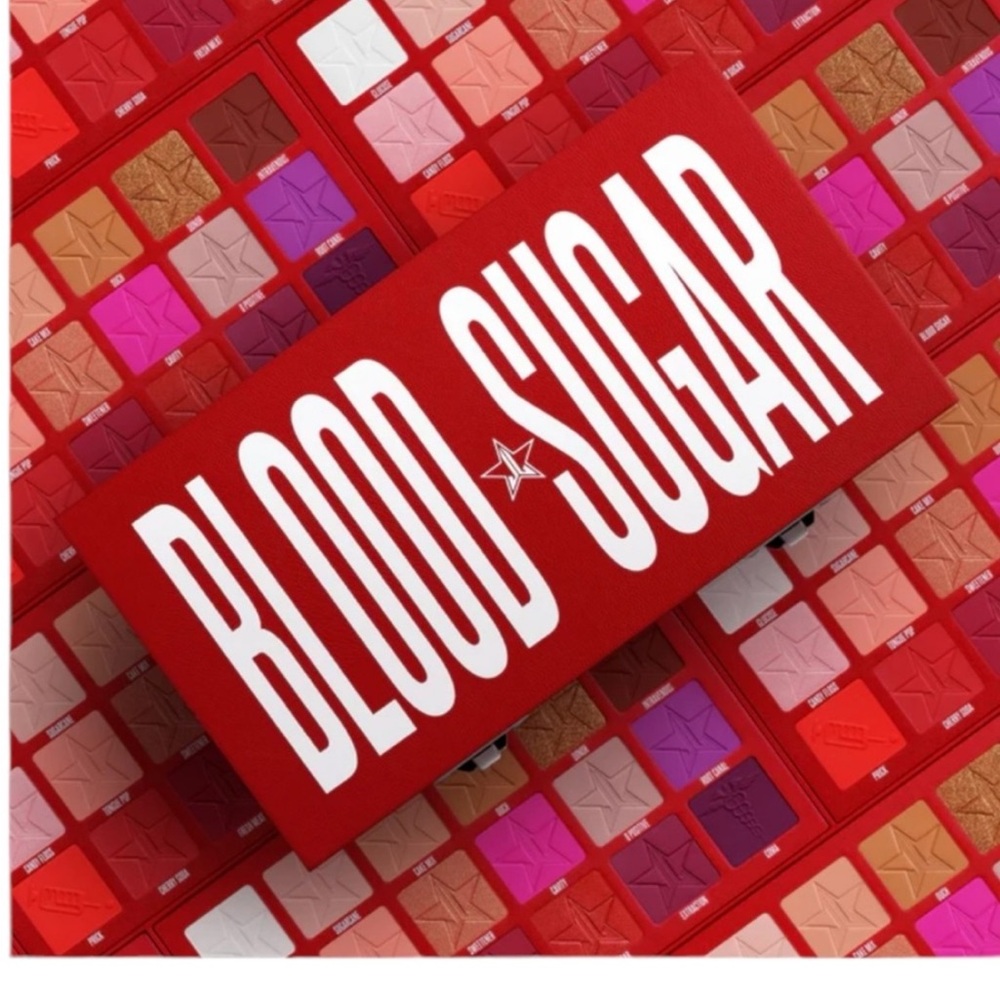 Jeffree Star Blood Sugar Eyeshadow Palette New